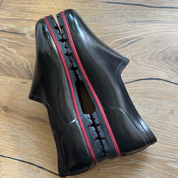 London Fog Splash rubber Rain Shoes sloggers Women's 11 Simple Minimalist Flats - Picture 5 of 10